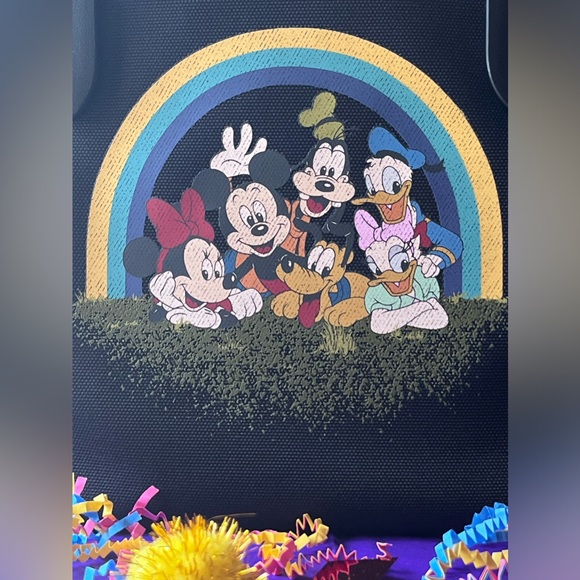 π DISNEY X COACH MICKEY MOUSE AND THE GANG CANVAS TOTE 30 π NWT π - Picture 8 of 16